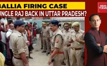 Criminal Arrested After Shootout with Police in Ballia, Uttar Pradesh