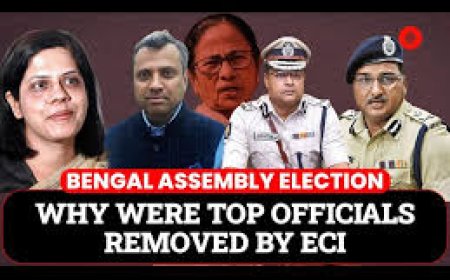 ECI removes five top cops, 11 DMs in West Bengal ahead of Assembly elections