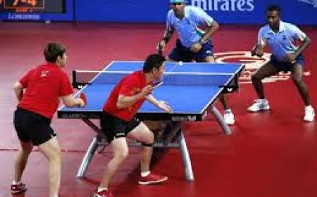 Upset in Men's Doubles at National Table Tennis Championships