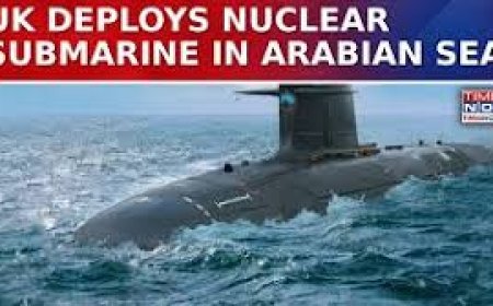 UK submarine with Tomahawk missiles arrives near Hormuz