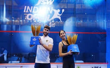 Indian Squash Stars Abhay Singh and Anahat Singh Named ASF Players of the Year