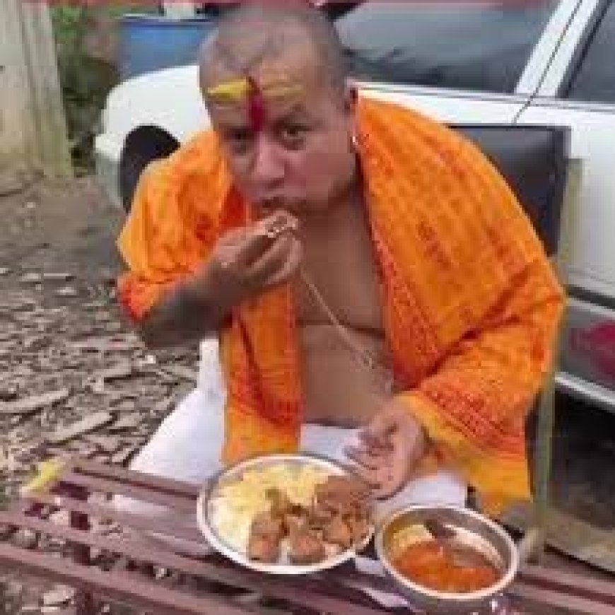Mob attacks UP temple priest over viral photo of eating non-veg food