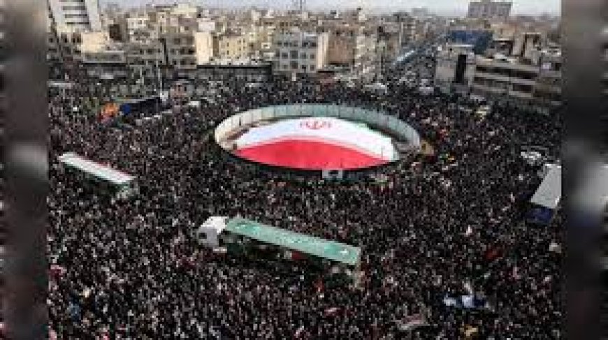 Funeral held for commanders in Tehran, Gulf tensions rise, ship hit near Hormuz