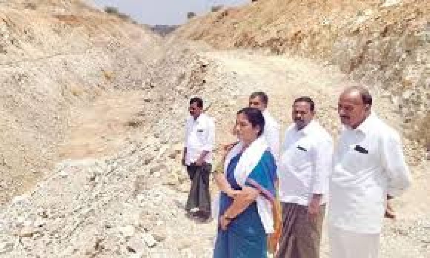 Speed up Paritala Ravindra canal works: MLA Sunitha