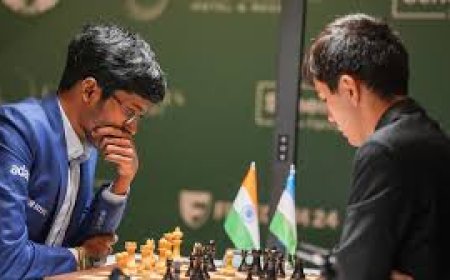 Praggnanandhaa goes down to Sindarov at FIDE Candidates Tournament