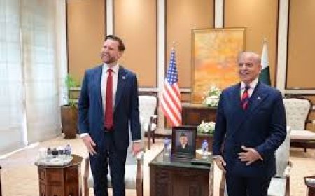 Shehbaz Sharif meets JD Vance, hopes US-Iran talks yield peace