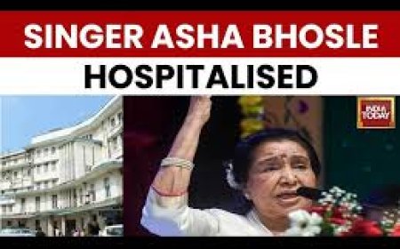 Asha Bhosle admitted to hospital due to chest infection
