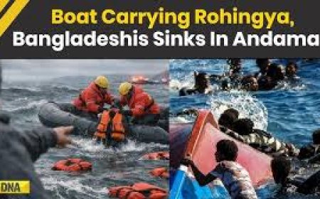 Boat carrying 250 Rohingyas and Bangladeshis sinks in Andaman Sea