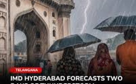 Hyderabad to witness peak heatwaves today; IMD forecasts thunderstorm from Sunday