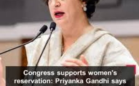 Bring old women's bill, let's see who is anti-woman: Priyanka