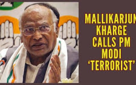 Controversy Erupts After Kharge Calls Modi 'Terrorist'