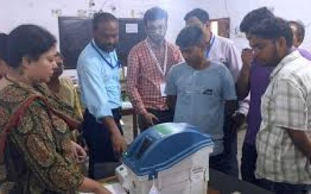 EVM glitches, violence disrupt voting in West Bengal