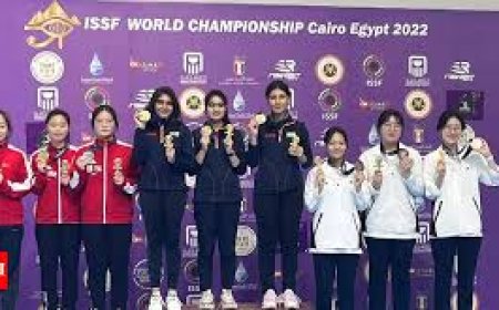How India Secured More Golds At The ISSF Junior World Cup