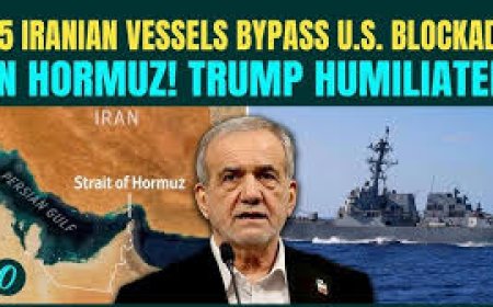 Why Trump Enforced A Naval Blockade In Strait Of Hormuz