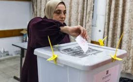 Palestinians vote in local elections in West Bank and part of Gaza