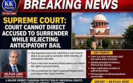 Court can reject anticipatory bail, not direct accused to surrender, says SC