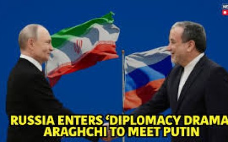 Putin meets Iran's Araghchi, offers support to bring peace to West Asia