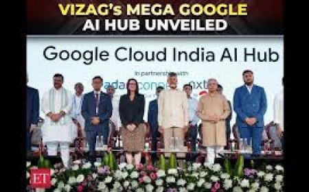 Google lays foundation for Rs 1.35 lakh crore AI hub in Visakhapatnam