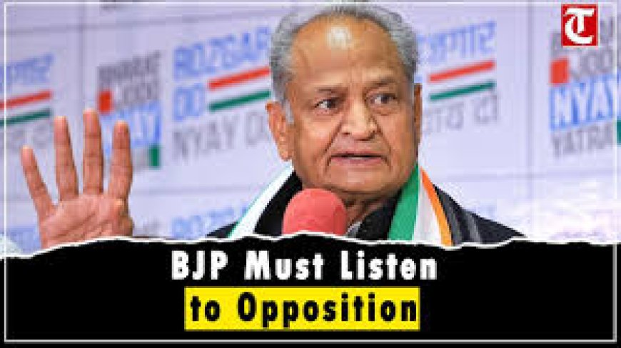 Democracy eroding in country under BJP: Ashok Gehlot