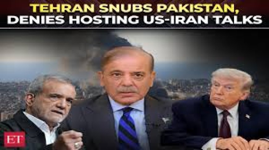 No talks with US until...: Iran denies sending negotiators to Pak