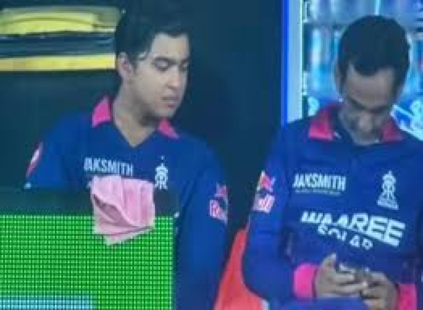 Rajasthan Royals manager under scrutiny for using mobile phone in dugout
