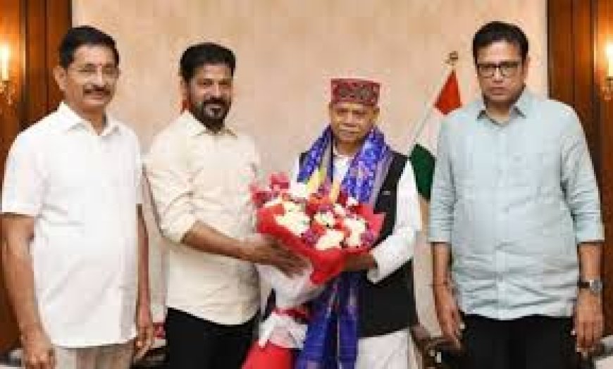 Telangana CM meets Governor, seeks early approval for Azharuddin's nomination as MLC