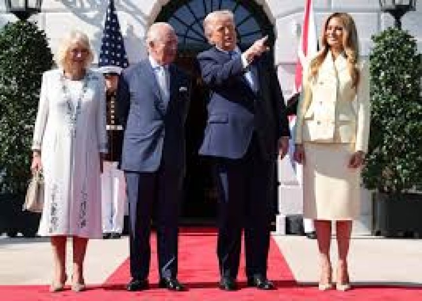 King Charles Meets Trump In Bid To Salvage Ties