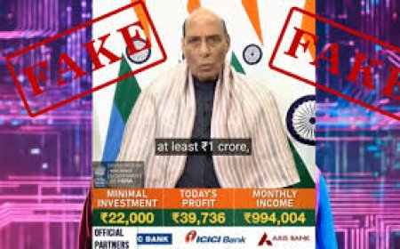 Deepfake Video Of Rajnath Singh Used To Promise Returns Of Rs 15 Lakh A Month