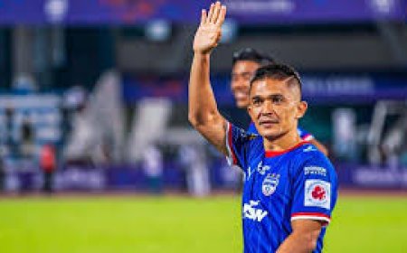 Sunil Chhetri Becomes Most Capped ISL Player