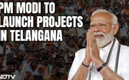 Modi in Hyderabad today, to launch projects worth Rs 9,400 crore