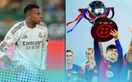 Barca tame Real Madrid in Clasico, lift La Liga title