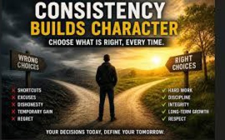 True character can be found with behavioral consistency, responsibility, and time