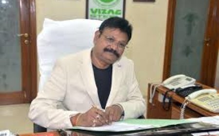 MNVS Prabhakar takes charge as CMD of Rashtriya Ispat Nigam