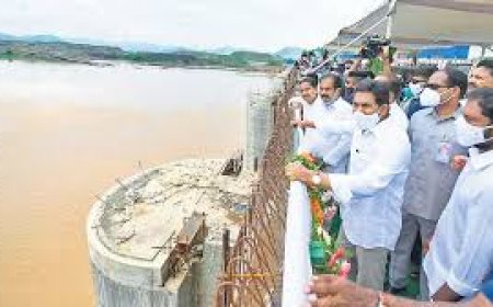 Polavaram canal repairs begin after flood damage