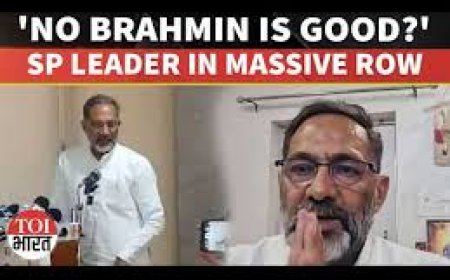Another FIR lodged against SP spokesperson over remarks against Brahmins