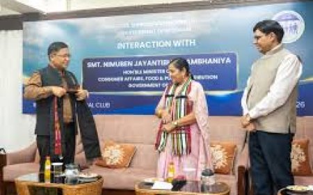 Centre assures continued food security support to Mizoram, MoS ,