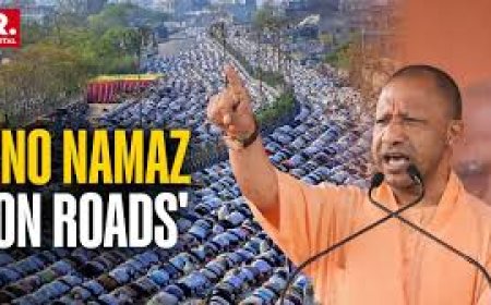 Pyaar se nahi maanenge, doosre tareeka hai: Yogi warns against roadside namaz