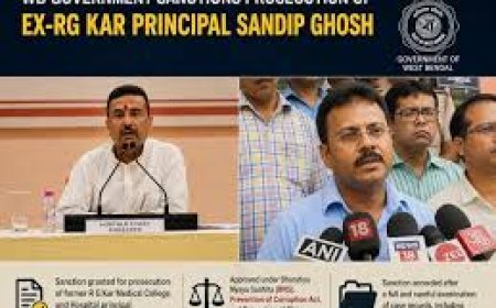 Bengal sanctions prosecution of RG Kar ex-principal in graft case
