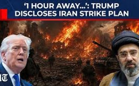 'Was an hour away': Trump on halting planned attack on Iran