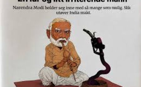 Norwegian newspaper sparks outrage with 'Snake Charmer' cartoon of PM Modi