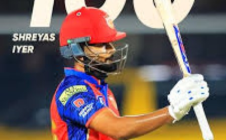 Shreyas Iyer's Maiden IPL Century Keeps PBKS' Playoff Hopes Alive