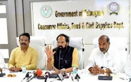 Telangana launches 'war-like' 10-day paddy purchase drive