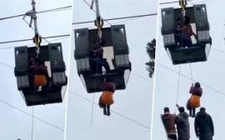 300 tourists rescued after Gulmarg Gondola stalls midair