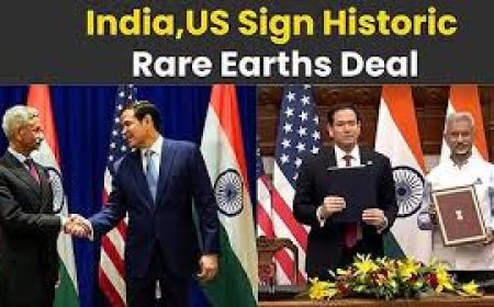 India, US strike landmark critical minerals deal amid China concerns