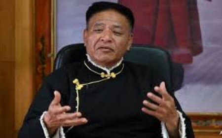 Penpa Tsering sworn in for a second term as president of CTA reaffirms Middle Way policy