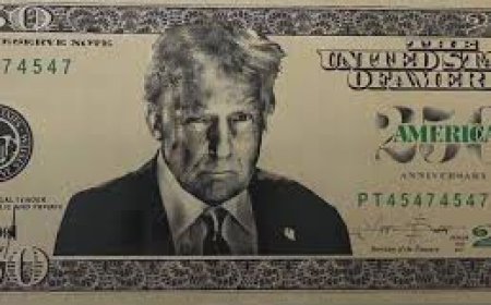 US Treasury prepares mock-up design of $250 note with Trump's face
