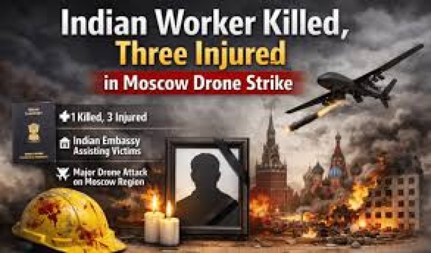 Indian National Killed In Moscow Region Drone Strike