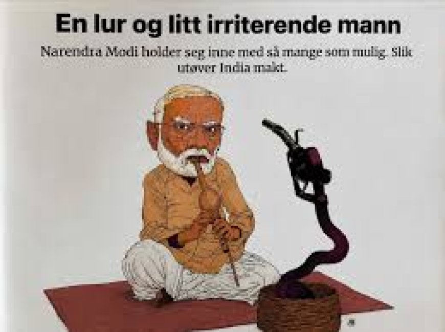 Norwegian newspaper sparks outrage with 'Snake Charmer' cartoon of PM Modi