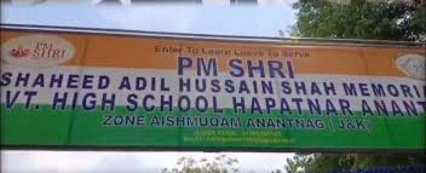 J&K names school after Pahalgam ponywallah who took on terrorist
