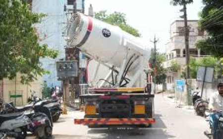 Nellore gets multipurpose machine to combat dust and summer heat
